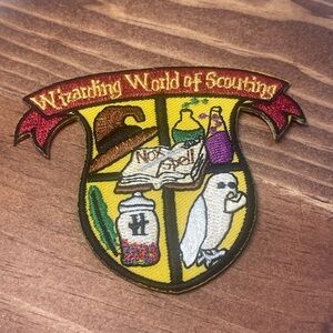 Wizarding World of Scouting Patch Boy Scouts BSA Wizard Camporee Event Patch